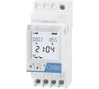 Orbis Interrupteur horaire astronomique Astro UNO 230V journ./hebdo 1 circuit 16(10)A 40 mém.