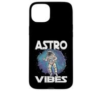 Astro Vibes Astronaute Space Graphic Cosmique Galaxie Planètes Coque pour iPhone 15 Plus