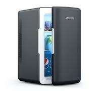 AstroAI Mini-réfrigérateur portable chaud/froid CA/CC 6 L 8 canettes Noir profond