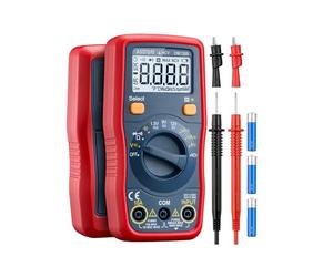 AstroAI Multimètre Numérique Portable, Testeur Électrique 4000 AC DC, Ohmmètre Voltmètre Automatique,Testeur de Tension, Courant, Résistance, Continuité, Diode, Capacité, batterie 1.5v / 9v / 12v, NCV