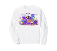 Astrobot Captin Astro Bad Bots Graffiti Style Art Sweatshirt
