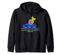 Astrobot Interstellar Drive Neon Pineapple Driving Neon Car Sweat à Capuche