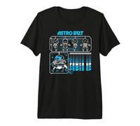 Astrobot Power Up Specs Info Graph with Hand Written Notes T-Shirt Haut de Gamme
