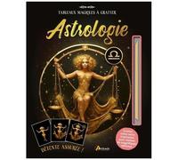 Astrologie - Avec 12 Tableaux Détachables À Gratter Et 1 Crayon Biface En Bois