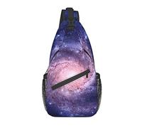 Astrologie Galaxie Espace Nébuleuse Sac bandoulière, Sac à bandoulière décontracté pour Homme et Femme