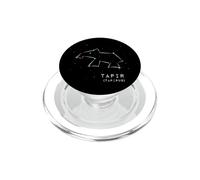 Astrologie Horoscope Signe du Zodiaque Constellation Tapir PopSockets PopGrip pour MagSafe