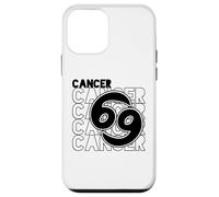 Astrologie Le Cancer Signe De Zodiaque Typographe Coque pour iPhone 12 Mini