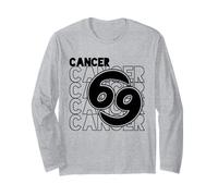 Astrologie Le Cancer Signe De Zodiaque Typographe Manche Longue