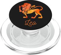Astrologique Signer Leo Zodiac Horoscope Juillet Août Cadeau PopSockets PopGrip pour MagSafe