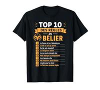 Astrologique Zodiaque Signe Astro Humour bélier T-Shirt