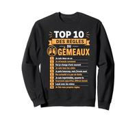 Astrologique Zodiaque Signe Astro Humour gémeaux Sweatshirt