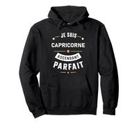 Astrologique Zodiaque Signe Astro Humour Je suis Capricorne Sweat à Capuche