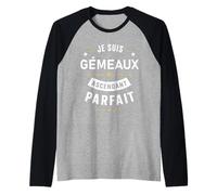 Astrologique Zodiaque Signe Astro Humour Je suis gémeaux Manche Raglan