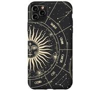 Astrology Astronomy Zodiac Signs and Eclipse Design Coque pour iPhone 11 Pro Max