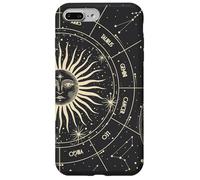 Astrology Astronomy Zodiac Signs and Eclipse Design Coque pour iPhone 7 Plus/8 Plus
