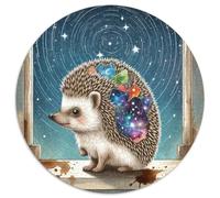 Astrology hérisson 1000 Pièces Casse-tête Fantastique Magique Puzzle Rond pour Adultes Et Enfants Classiques Cadeau Qualité Supérieure 1000pcs (67.5x67.5cm)