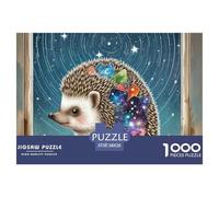 Astrology hérisson 1000 Pièces Jigsaw Puzzle Fantastique Magique À Partir De 14 Ans Artistique Jeu Éduchatif Défi Jouets 38x26cm/1000pcs