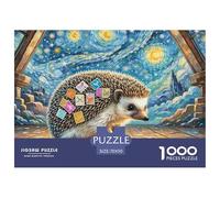 Astrology hérisson 1000 Pièces Jigsaw Puzzle Fantastique Magique À Partir De 14 Ans Détente Cadeaux Défi Activité Créative 70x50cm/1000pcs