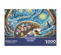 Astrology hérisson 1000 Pièces Jigsaw Puzzle Fantastique Magique Famille Classiques Cadeaux Qualité Supérieure Jouets 38x26cm/1000pcs
