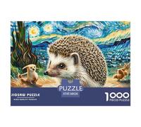 Astrology hérisson 1000 Pièces Jigsaw Puzzle Fantastique Magique pour Adultes Classiques Cadeaux Qualité Supérieure Activité Créative 38x26cm/1000pcs
