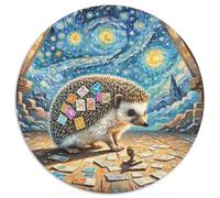 Astrology hérisson 1000 Pièces Puzzle Fantastique Magique Puzzle Rond pour Adultes Et Enfants Classiques Cadeau Qualité Supérieure 1000pcs (67.5x67.5cm)