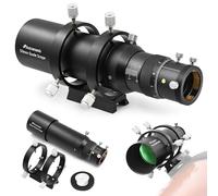 Astromania 50 mm Compact Deluxe Finder & Guidescope kit avec 3,2 cm Double Hélice oculaires