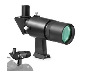 Astromania 9 x 50 coudé Finder Scope, Noir - Vous n'Aurez Plus besoin de la fatigue votre cou à angles difficiles et sont également en Mesure de recherche pour des objets qui ne sont pas SI facile de trouver