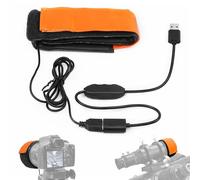 Astromania Chauffage de rosée USB 25 cm - Accessoires pour télescope - Sangle de chauffage de rosée - Régulateur de température en continu pour objectif télescope de moins de 80 mm de diamètre et