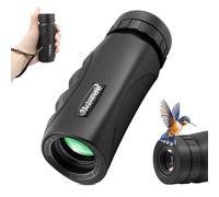 Astromania Monoculaire étanche compact 8 x 25 pour adultes et enfants, observation des oiseaux, chasse et jeux sportifs, théâtre et concerts