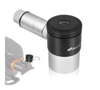 Astromania Oculaire de télescope Plossl illuminé de 12,5 mm - Image et Mise au Point du réticule réglables et éclairage LED réglable