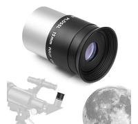Astromania Plossl Lentille oculaire 15 mm, champ de vision 50 degrés, 4 éléments multicouche intégral, accessoire de télescope en métal pour filetage de filtre d'astronomie standard de 3,2 cm