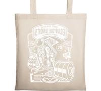 Astronaut Body Builder Ultimate Fitness Sac fourre-tout en coton écologique Beige