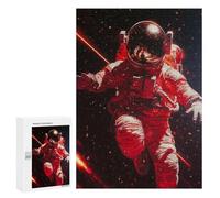 Astronaut Floating in Space-15 Puzzle 300 Pièces Educa Jouet en Bois Cadeau Unique Décoration Intérieure Jeu Éducatif Challenge Toy Adultes Et Enfants À Partir De 14 Ans 300 PCS