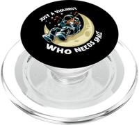 Astronaut Graphic Violinist Who Needs Space Violin Player PopSockets PopGrip pour MagSafe