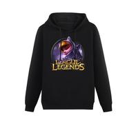 Astronaut Hoodiemo League of Legend Heroes Men Hoody Black L