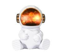 Astronaut Humidificateur de bureau USB avec fonctionnement silencieux, grand volume de brume et capacité de 220 ml pour chambre, bureau ou voyage, blanc