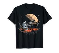 Astronaut Playing Piano Music Piano Lover T-Shirt