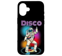 Astronaut Space Disco Dancing Novelty Graphic Cool Designs Coque pour iPhone 16
