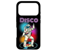 Astronaut Space Disco Dancing Novelty Graphic Cool Designs Coque pour iPhone 17 Pro