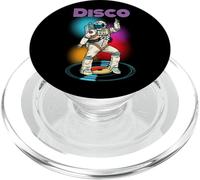 Astronaut Space Disco Dancing Novelty Graphic Cool Designs PopSockets PopGrip pour MagSafe