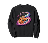 Astronaut Space Granola Cluster Stars Planet Galaxy Sweatshirt