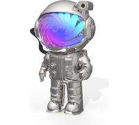 Astronaute argenté de l'espace de lumière stellaire MOB