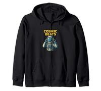 Astronaute Cosmic Beats Cool Space Style Homme Sweat à Capuche