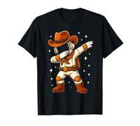 Astronaute Cowboy Dab Outer Space Planets Rodéo Western Kids T-Shirt