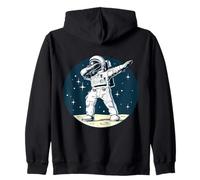 Astronaute Dabbing on The Moon Outer Space Funny Graphic Sweat à Capuche