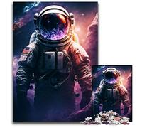 Astronaute dans l'espace. Puzzles pour Adultes de 1 000 pièces. Un Casse-tête Stimulant pour Les Adolescents. Soirées de Jeux en Famille Amusantes 26x38cm/10,23x14,96 Pouces.