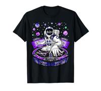 Astronaute de l'espace Musique Dj Psychédélique Psytrance T-Shirt
