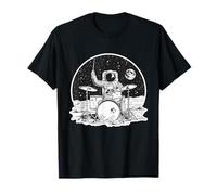 Astronaute Drummer Space Music Beat Cosmic Rhythm T-Shirt