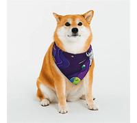 Astronaute en Mission dans l'espace Extra-atmosphérique Bandanas pour Chien, écharpe Triangulaire réversible pour garçon et Fille, Bandana pour Petits, Moyens, Grands et très Grands Chiens