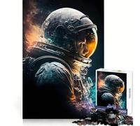 Astronaute endormi Puzzle de 1000 pièces pour Adultes pour stimuler Le Cerveau, se détendre et créer Un Souvenir inoubliable 38x26cm